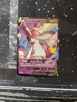 Dark Sylveon V SWSH134 SWSH: Sword & Shield Promo Cards Holo - Image 1