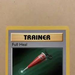 Shadowless Full Heal 82/102 Base Set Pokemon Card - Image 2