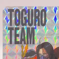 Yu Yu Hakusho Toguro Team TCG Card Holo Game Bandai Japanese 1993 Made In Japan - Image 3