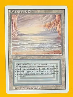 MTG UNDERGROUND SEA Revised (OldManMTG 013-240) - Image 1