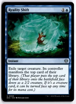 Reality Shift NM ECC Commander: Lorwyn Eclipsed MTG - Image 1