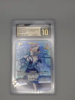 CGC Pristine 10 Hololive OCG Enchant Regalia Yuzuki Choco UR hBP05-056 - Image 1