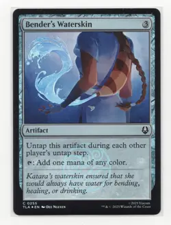 MTG Bender's Waterskin Foil NM Avatar: The Last Airbender Magic 255 - Image 1