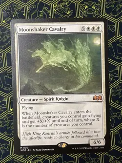 Moonshaker Cavalry Wilds of Eldraine Regular M 0021 - Image 1