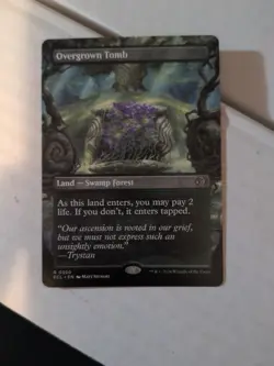 MTG - Overgrown Tomb - (Borderless) M/NM - Image 1