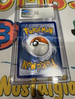 CGC 8 NM MINT Pikachu EX XY124 XY Black Star Promo Holo Full Art 2016 Pokemon - Image 2