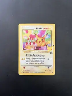 Birthday Pikachu Holo 24 Celebrations Classic Collection Pokemon 2021 NM CLEAN - Image 1