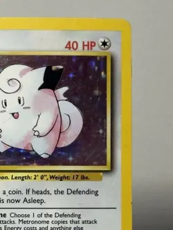 Pokemon WOTC Base Set ~ Clefairy Holo Rare 5/102 ~ LP - Image 3