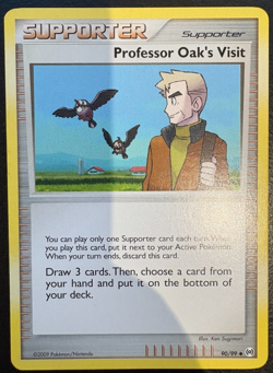 Pokemon Professor Oak's Visit 90/99 Regular LP - Image 1