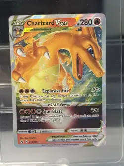 Pokemon TCG Charizard VSTAR 019/159 Sword Shield Crown Zenith Ultra Rare Holo NM - Image 1