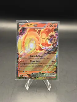 Chi-Yu EX 40/193 Double Rare Holo - Paldea Evolved - SV02 - NM - Pokemon TCG - Image 1