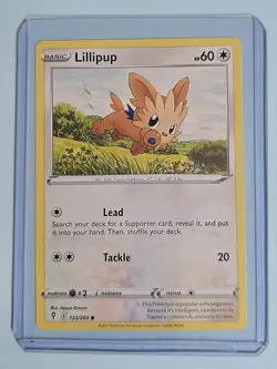 2021 Lillipup 133/203 - Evolving Skies - NM/MINT Pokemon TCG - Image 2