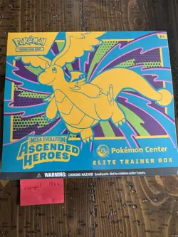 In Hand New & Sealed Pokemon TCG: Ascended Heroes Pokemon Center ETB - Image 1