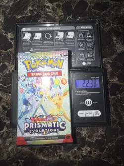 1x 22.38 Gram HEAVY Prismatic Evolutions Pack! Sealed! PRE S&V Pokemon TCG ENG - Image 1