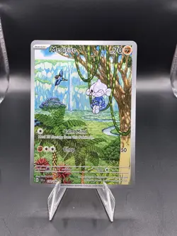 Pokemon TCG Meditite 153/142 – Stellar Crown – Illustration Rare – NM - Image 1