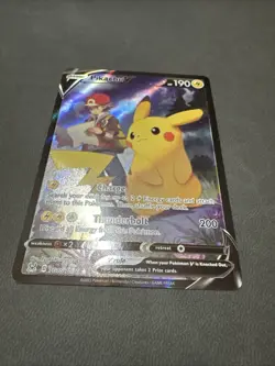 2022 Pokemon Sword & Shield Lost Origin Trainer Gallery #TG16/TG30 Pikachu V - Image 2