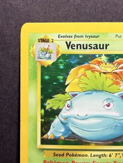 Venusaur Holo Rare #15/102 - Base Set Unlimited - 1999 WOTC Vintage Pokemon - Image 3