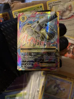 Pokemon M Blastoise EX Full Art Ultra Rare Holo XY 102/108 HP 220 - Image 1