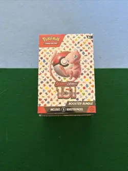 Pokemon TCG Scarlet and Violet 151 Booster Bundle Set - 290-85321 820650853210 - Image 1