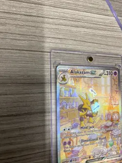 Pokemon TCG Alakazam EX 201/165 Special Illustration Rare Scarlet & Violet 151 - Image 3
