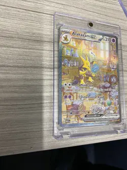 Pokemon TCG Alakazam EX 201/165 Special Illustration Rare Scarlet & Violet 151 - Image 4