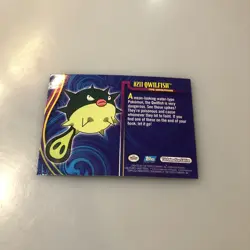Qwilfish Pokemon Topps (2001) Johto League Champions #211 Silver Foil - Image 5