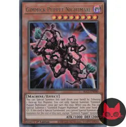 Yugioh Gimmick Puppet Nightmare BLC1-EN040 Silver Ultra Rare 1st Edition NM - Image 1