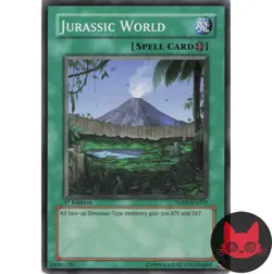 Yugioh Jurassic World SD09-EN019 Common 1st Edition LP - Image 1