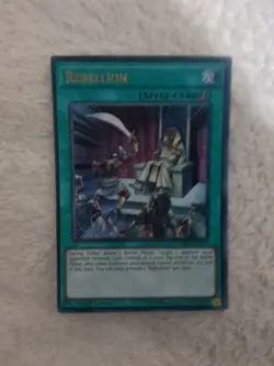 YUGIOH REBELLION ULTRA RARE MIL1-EN013 1ST EDITION - Image 1