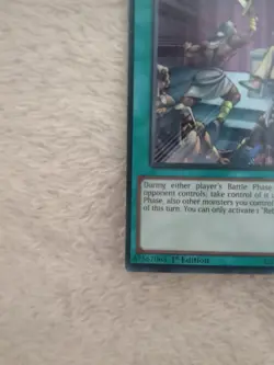 YUGIOH REBELLION ULTRA RARE MIL1-EN013 1ST EDITION - Image 4