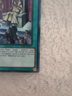 YUGIOH REBELLION ULTRA RARE MIL1-EN013 1ST EDITION - Image 5