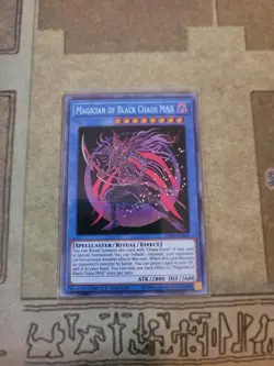 YUGIOH MAGICIAN OF BLACK CHAOS MAX TN19-EN002 PRISMATIC SECRET LIMITED ED NM - Image 1