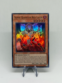 Super Quantum Red Layer CR08-AE086 Super Rare AE Near Mint YuGiOh - Image 1