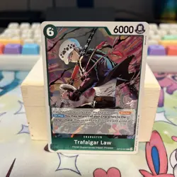 Trafalgar Law OP13-031 R Carrying on His Will One Piece CCG English - Image 1