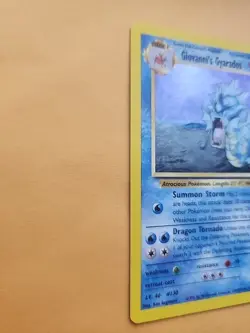 Pokemon TCG Giovanni's Gyarados Gym Challenge Holo Card 5/132 NM - Image 2