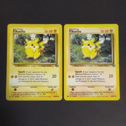 Pokemon Card WOTC 1999: Pikachu 60/64 x2 - Jungle Set - Image 1
