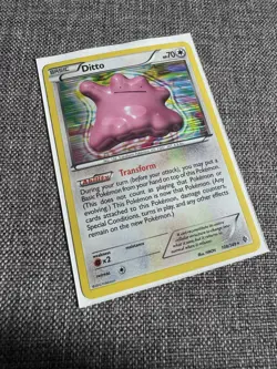 Pokemon TCG Ditto Holo Rare Card Boundaries Crossed 108/149 - Image 1