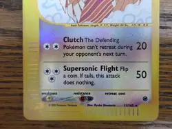 Pokemon 2002 Expedition Reverse Holo #11/165 FEAROW sweet card,, Not Played - Image 3