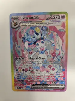 Pokemon TCG Sylveon EX Card Sir 156/131 Prismatic Evolutions English - Image 1