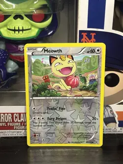 Pokemon TCG Roaring Skies - Meowth #67/108 - Reverse Holo Card - Image 1