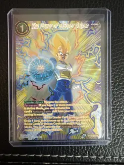 Dragon Ball Super Card Game The Power of a Super Saiyan Foil Card BT13-120 SPR - Image 1