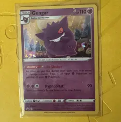 Pokemon TCG: Sword & Shield Gengar SWSH052 Black Star Promo Card - Image 1
