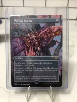 Pithing Needle (Borderless) Double Masters 2022 Regular MTG 🔥 Pack Fresh! - Image 1