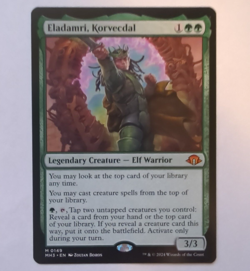 {1x} ~ Eladamri, Korvecdal ~ NM MTG CEDH Modern Horizons 3 MH3 *Startropic* - Image 1