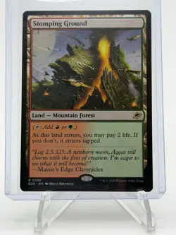 Stomping Ground (REGULAR) x1 - MTG Edge of Eternities EOE #258 - Image 1
