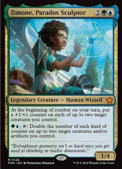 Zimone Paradox Sculptor - Foundations - NM - MTG - Image 1