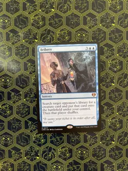 1x Bribery - M0077 - English Commander Masters MTG Magic - Image 1
