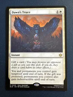 MTG Dawn's Truce - Bloomburrow (BLB) NM - Image 1