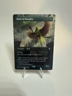 Birds of Paradise (Borderless) Commander: Bloomburrow Regular - Image 1