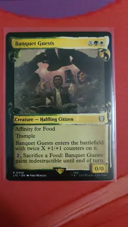 Banquet Guests (SHOWCASE SCROLLS) - LTC - (Magic: The Gathering) CF - Image 1